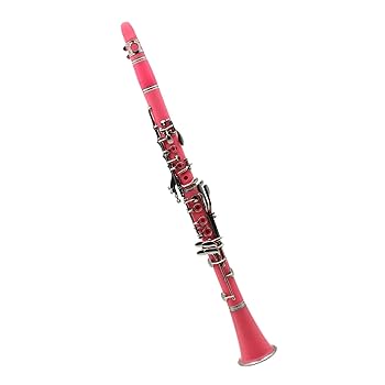 Amazon | クラリネット ピンククラリネット 17 キー Bb B